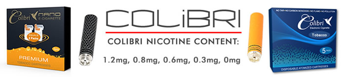 epuffer colibri ecigarette nicotine content
